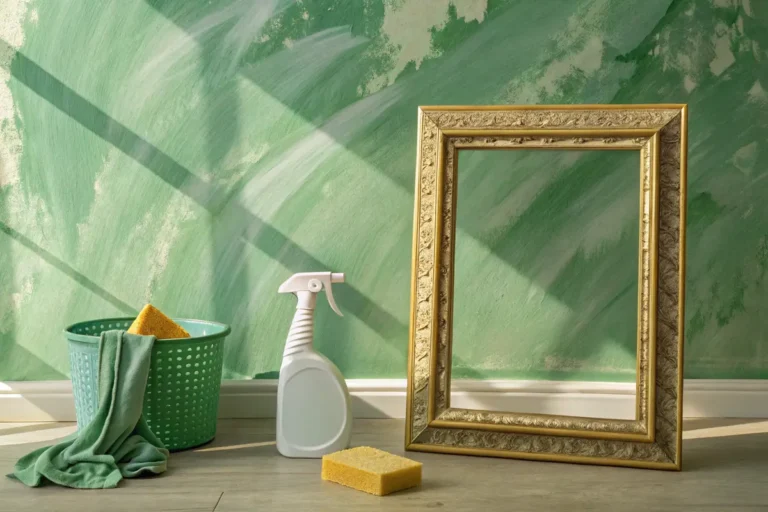 Nettoyer un cadre doré ancien sans l’abîmer : méthodes et conseils pratiques