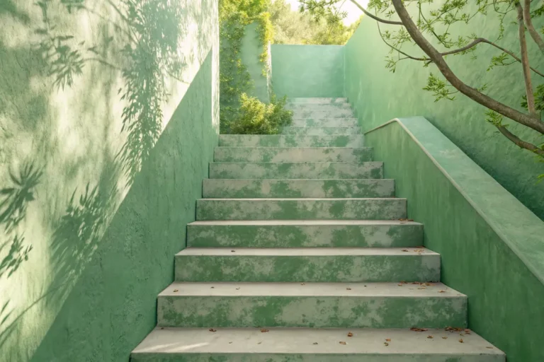 Escalier de jardin en pente : conception, construction et matériaux adaptés