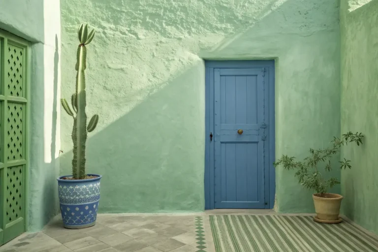 Bleu Majorelle : la teinte iconique de Marrakech et comment l'utiliser en déco et peinture