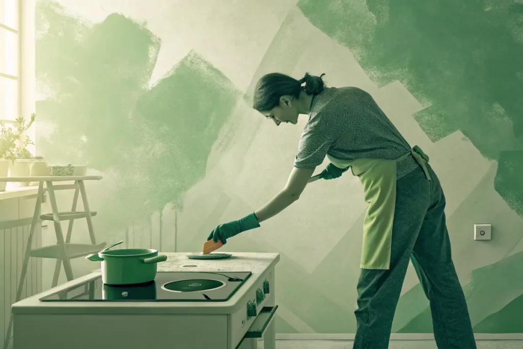 Nettoyer une plaque à induction sans la rayer et la faire briller